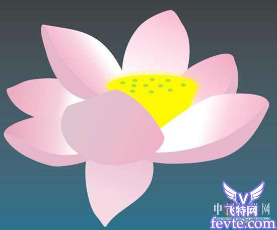 CorelDRAW实例教程:绘制卡通荷花 优图宝 CorelDRAW实例教程