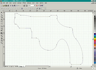 CDR绘制左轮手枪实例教程 优图宝 CDR实例教程