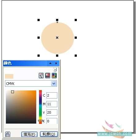 CorelDRAW鼠绘教程：打造卡通风格少女插画 优图宝 CDR实例教程