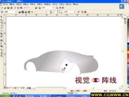 CDR绘制宝马汽车 优图宝 CDR实例教程