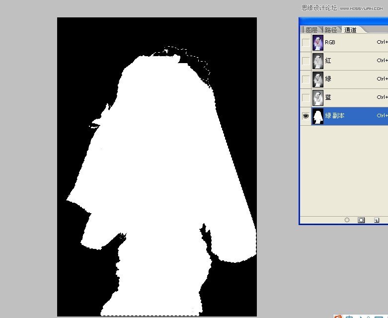 Photoshop慢方法细心抠出婚纱照,PS教程,16xx8.com教程网
