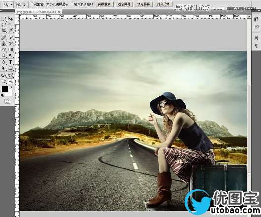 Photoshop基础教程：巧用抽出滤镜给美女抠图,PS教程,16xx8.com教程网