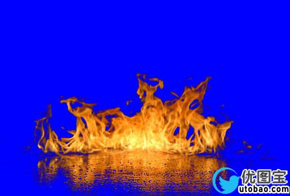 抠火焰，介绍几种实用的抠黑色背景火焰素材的方法_www.utobao.com