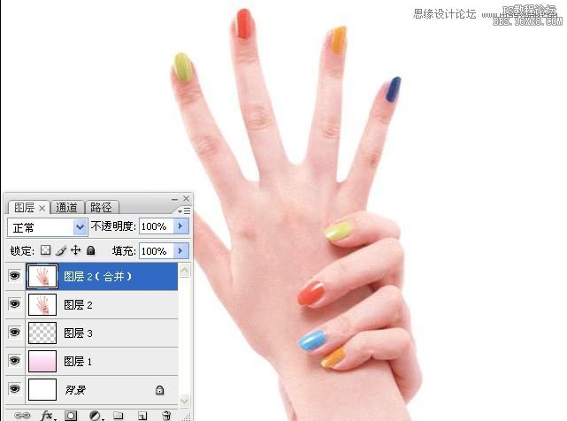 Photoshop使用另类方法给手摸抠图,PS教程,16xx8.com教程网