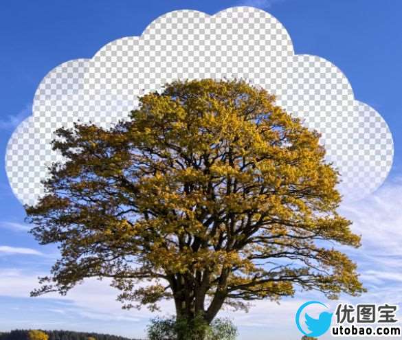 背景橡皮擦，用背景橡皮擦教你换风景照背景_www.utobao.com