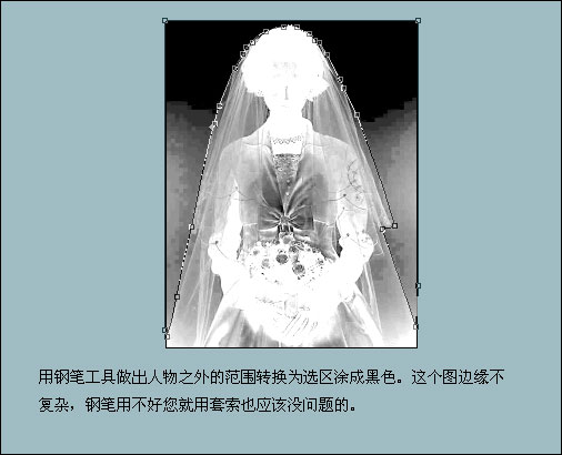 Photoshop通道的概念及应用(1)：抠婚纱