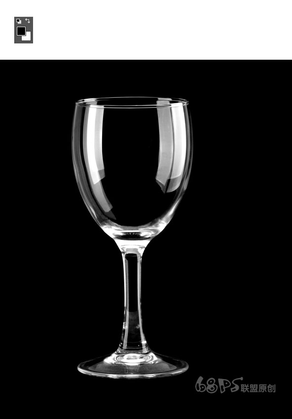 抠玻璃，抠透明红酒酒杯教程_www.utobao.com