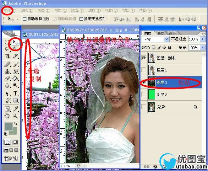 PS抠图-背景橡皮擦工具抠图（2）
