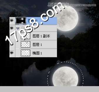 Photoshop把白天风景照片变黑夜效果,52photoshop教程