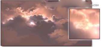 Photoshop绘制光线透过云层效果图,52photoshop教程