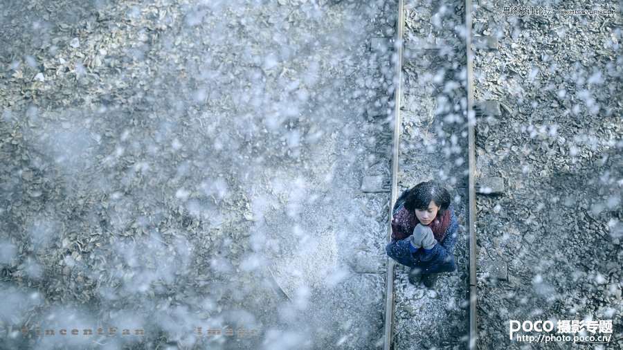 Photoshop教你制造浪漫雪景人像,PS教程,思缘教程网