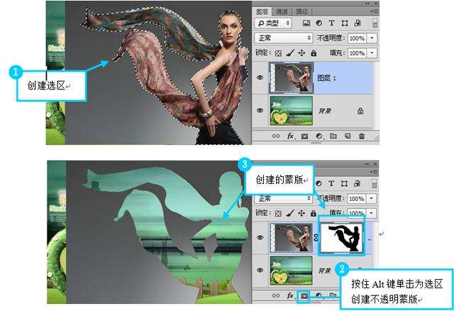 PS基础教程-Photoshop中图层蒙版的创建类型和操作方法？