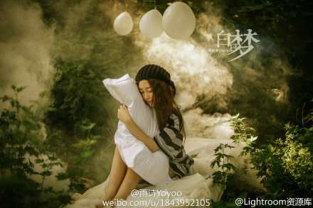 PS《白梦》简单粗暴打造油画梦幻效果 三联