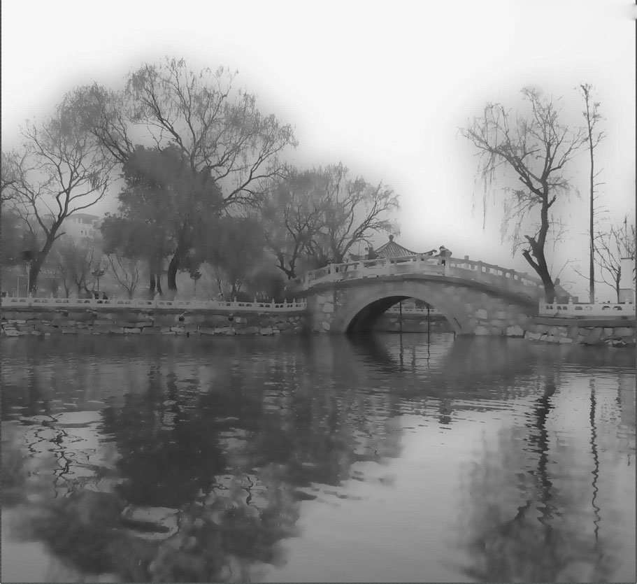 Photoshop制作中国风画卷美女场景,52photoshop教程