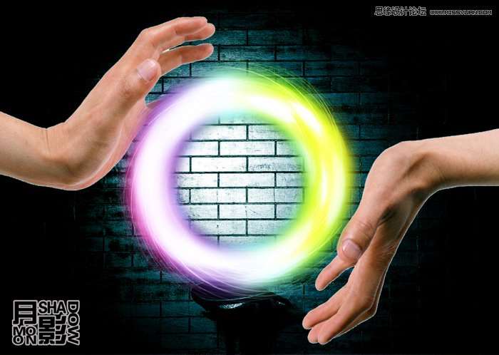 Photoshop制作梦幻效果的光圈教程,52photoshop教程
