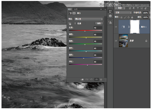 Photoshop使用分离色调打造复古风光效果,52photoshop教程
