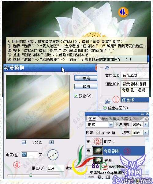 巧用滤镜打造梦幻荷花 优图宝网 PS滤镜教程
