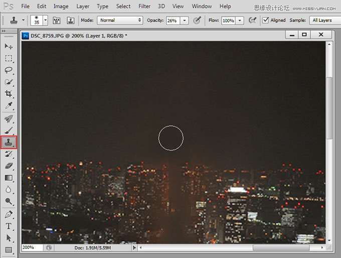 Photoshop CS6新功能：Remix Tool乾坤大挪移,PS教程,思缘教程网