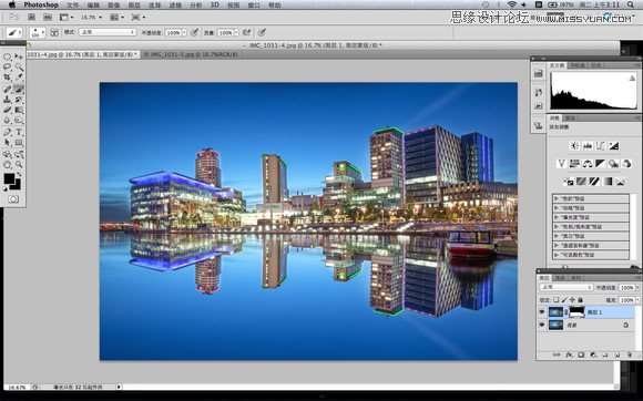 Photoshop打造高质感的城市照片HDR效果,52photoshop教程