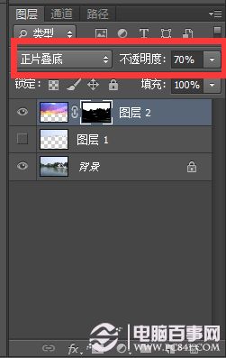 PS风景照片后期打造灿烂天空