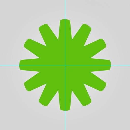 Photoshop使用形状工具制作立体齿轮图标,52photoshop教程