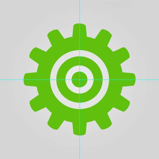 Photoshop使用形状工具制作立体齿轮图标,52photoshop教程