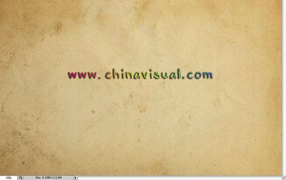 用PS画笔制作漂亮水彩照片效果