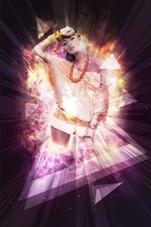 Create Dynamic Art using Glows and Lighting Effects in Adobe Photoshop CS5