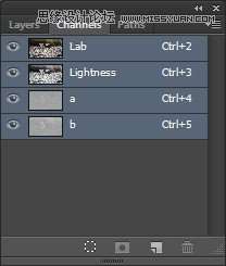 Photoshop浅谈LAB模式下明度通道锐化法