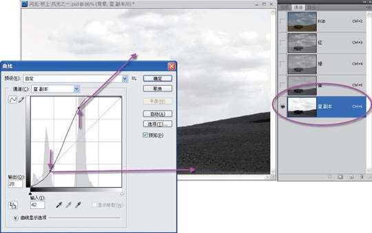 风光片天空photoshop处理技巧示例 三联