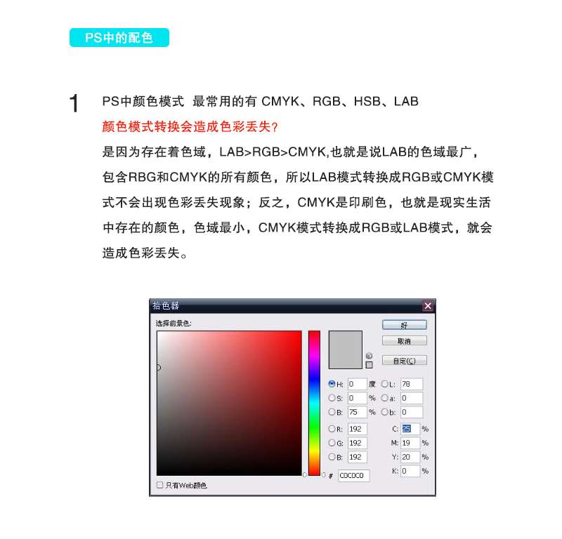 Photoshop详细解析作品的配色技巧