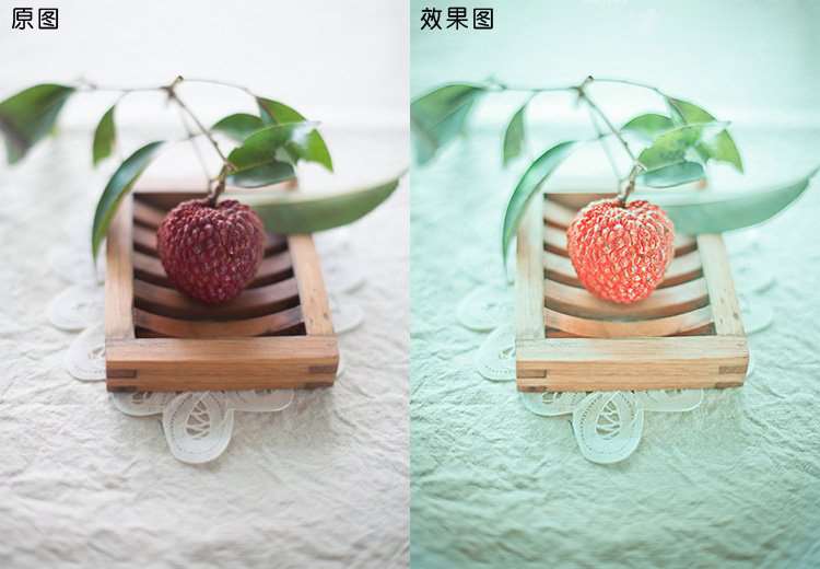 Lightroom结合PS调出静物照片小清新效果