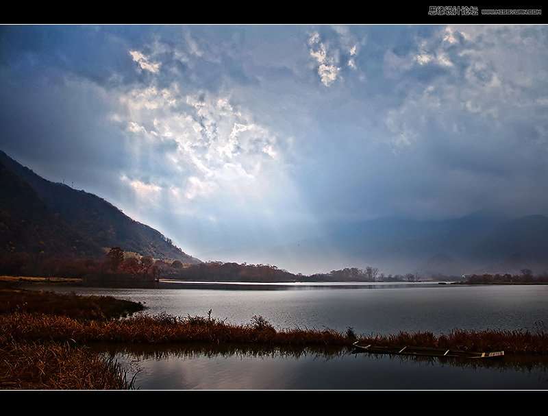 Photoshop调出外景风光照绚丽的艺术效果,52photoshop教程