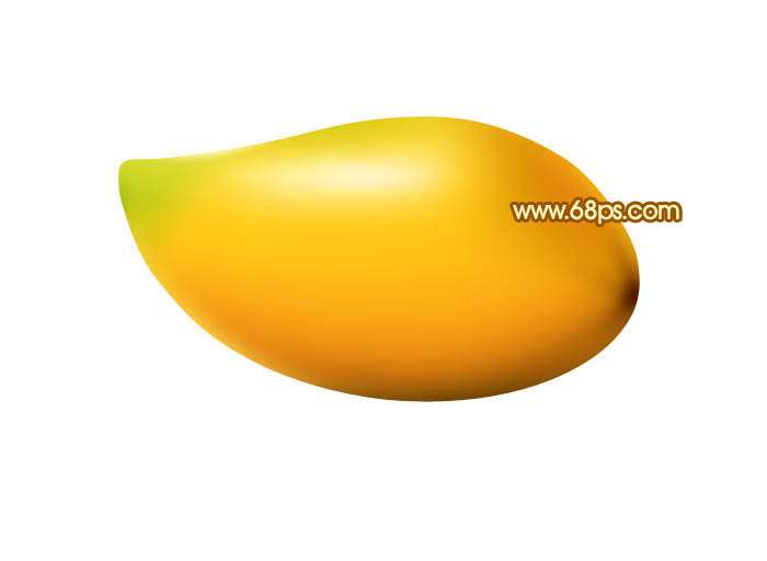 PS鼠绘超漂亮的芒果 优图宝 PS鼠绘教程