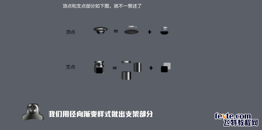 PS鼠绘收音机图标教程 优图宝 PS鼠绘教程