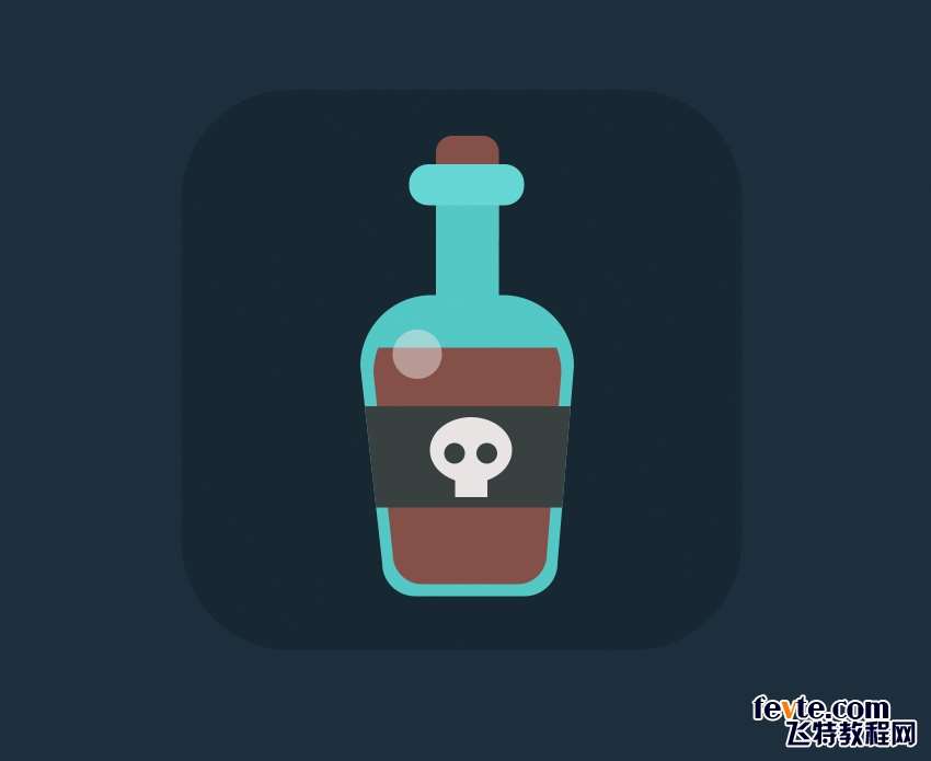 PS绘制海盗图标 优图宝 PS鼠绘教程