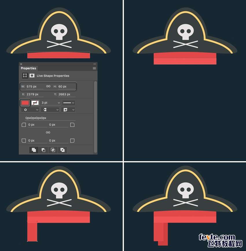 PS绘制海盗图标 优图宝 PS鼠绘教程