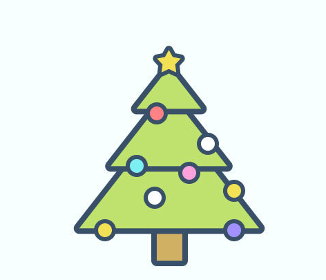 PS绘制圣诞树图标教程 优图宝 PS鼠绘教程