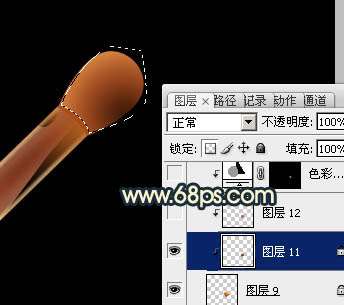 PS绘制超酷燃烧的火柴效果 优图宝 PS鼠绘教程