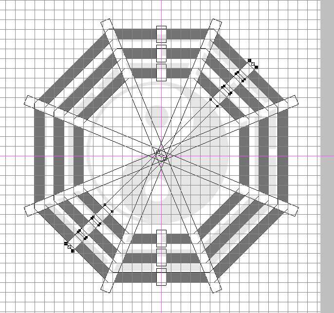 PS CS6布尔运算工具绘制太极八卦图 优图宝 PS鼠绘教程5