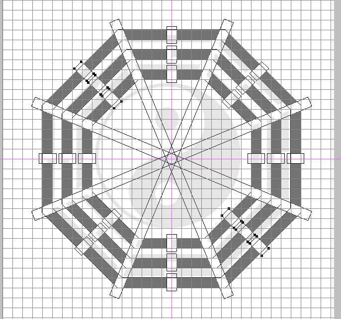PS CS6布尔运算工具绘制太极八卦图 优图宝 PS鼠绘教程4