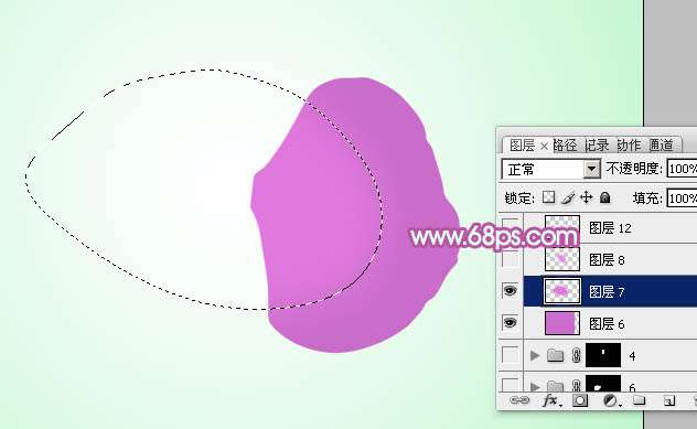 PS绘制逼真淡紫色蝴蝶兰的方法 优图宝 PS鼠绘教程