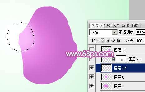 PS绘制逼真淡紫色蝴蝶兰的方法 优图宝 PS鼠绘教程