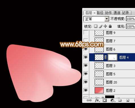 PS鼠绘超漂亮牡丹花 优图宝 PS鼠绘教程