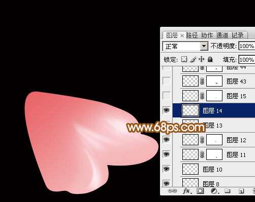 PS鼠绘超漂亮牡丹花 优图宝 PS鼠绘教程