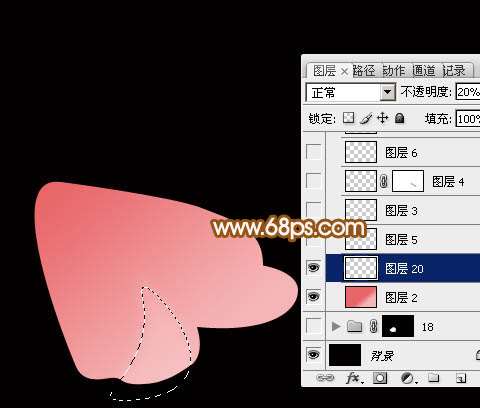 PS鼠绘超漂亮牡丹花 优图宝 PS鼠绘教程