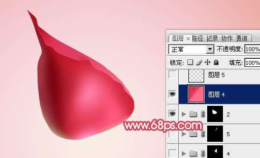 PS鼠绘红玫瑰教程 优图宝 PS鼠绘教程
