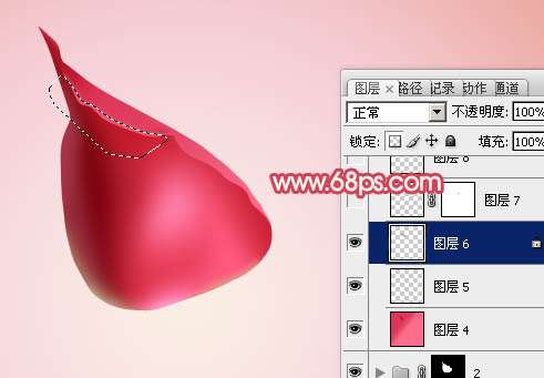 PS鼠绘红玫瑰教程 优图宝 PS鼠绘教程