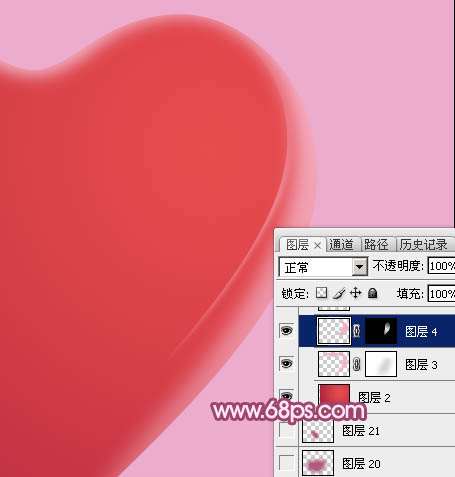 PS鼠绘超强质感立体心形 优图宝 PS鼠绘教程
