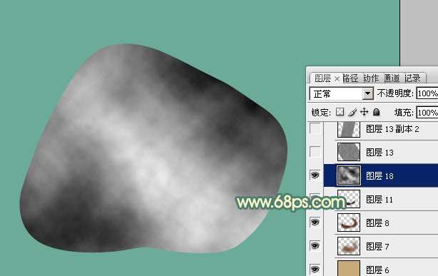 PS鼠绘漂亮雨花石教程 优图宝 PS鼠绘教程